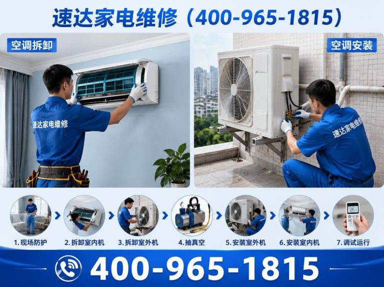 绥化空调维修展示图